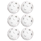 6-Pack of 12" Practice Softballs, White