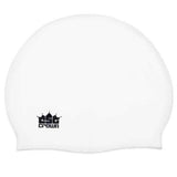 Silicone Swim Cap, White