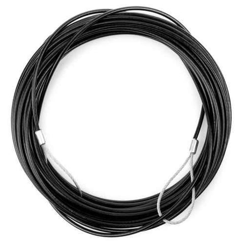 47' Replacement Tennis Net Cable, Black