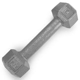 5lb Cast Iron Hex Dumbbell