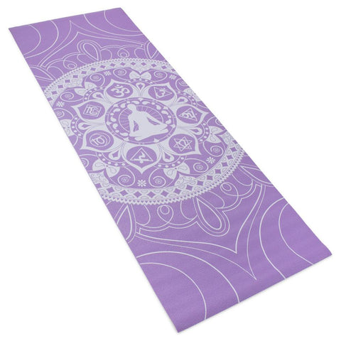 3mm Lilac Premium Printed Yoga Mat