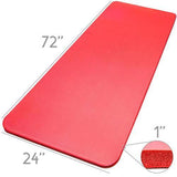 Ultra Thick 1" Yoga Cloud, Red