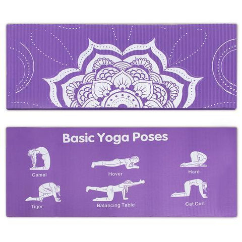 Chakra Art Yoga Knee Pad, Lilac