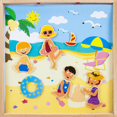 Four Seasons Magnetic Playset