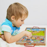 Four Seasons Magnetic Playset