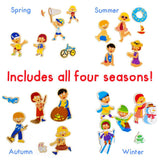 Four Seasons Magnetic Playset
