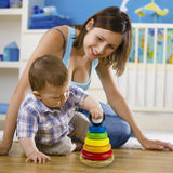 Rainbow Rings Stacking Tower