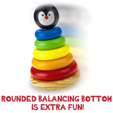 Rainbow Rings Stacking Tower