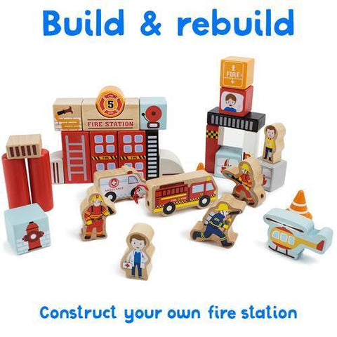 Elm Street Fire Station Playset