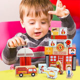 Elm Street Fire Station Playset