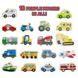 Jumbo People Movers Peg Puzzle