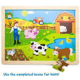 Busy Barnyard Inset Jigsaw Puzzle