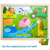 Exotic Safari Inset Jigsaw Puzzle