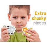 Chunky Barnyard Helpers Puzzle Board