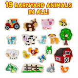 Jumbo Barnyard Helpers Peg Puzzle