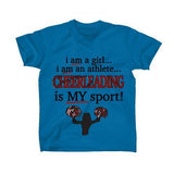 AFONiE Cheerleading Is My Sport Kids T-Shirt