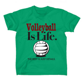 AFONie Volleyball Is Life Kids T-Shirt