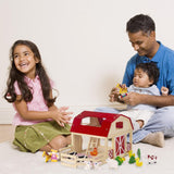 Busy Barnyard Farm Animals Playset